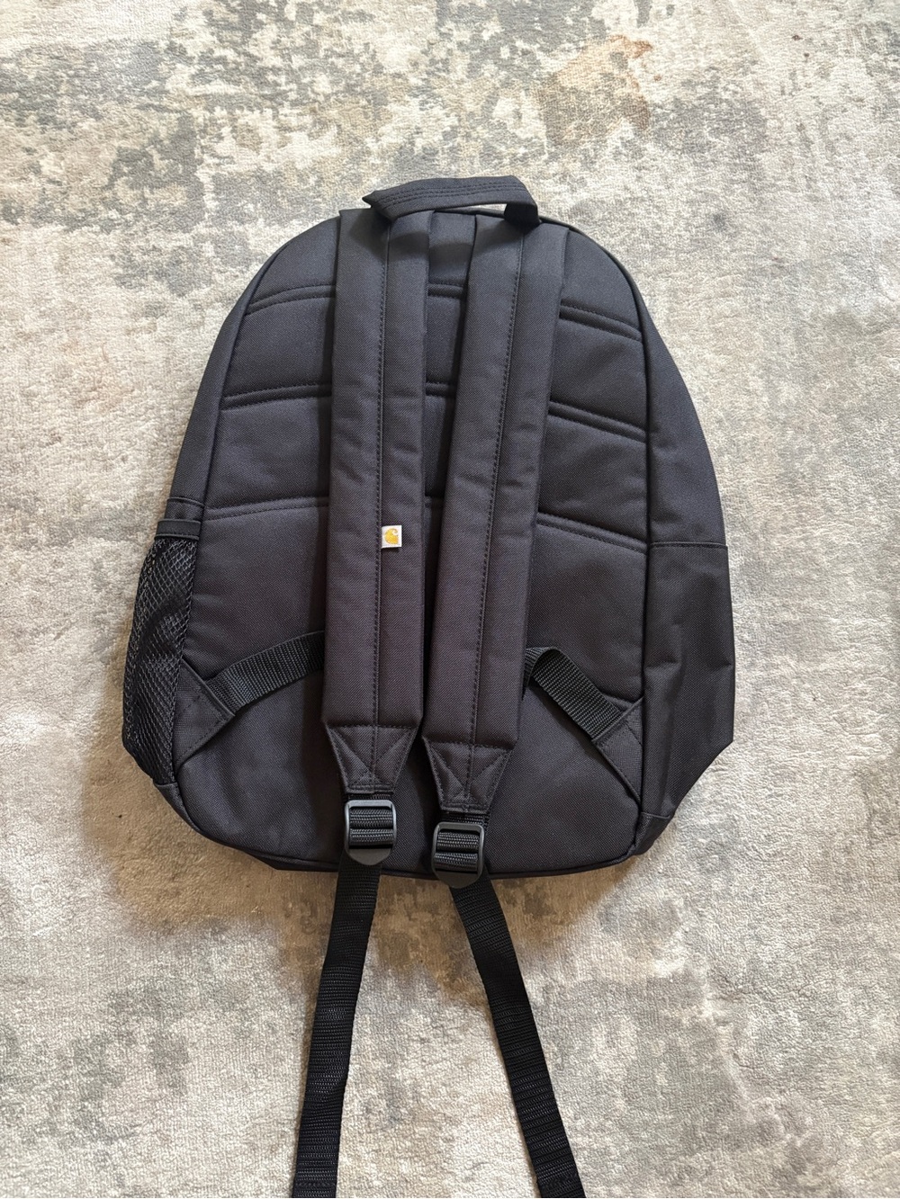 Carhartt Black Backpack with Yellow HGI Logo - Picture 2 of 4